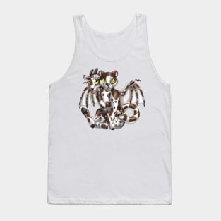 Chimera Cubs: Chocolate Bicolor Tank Top